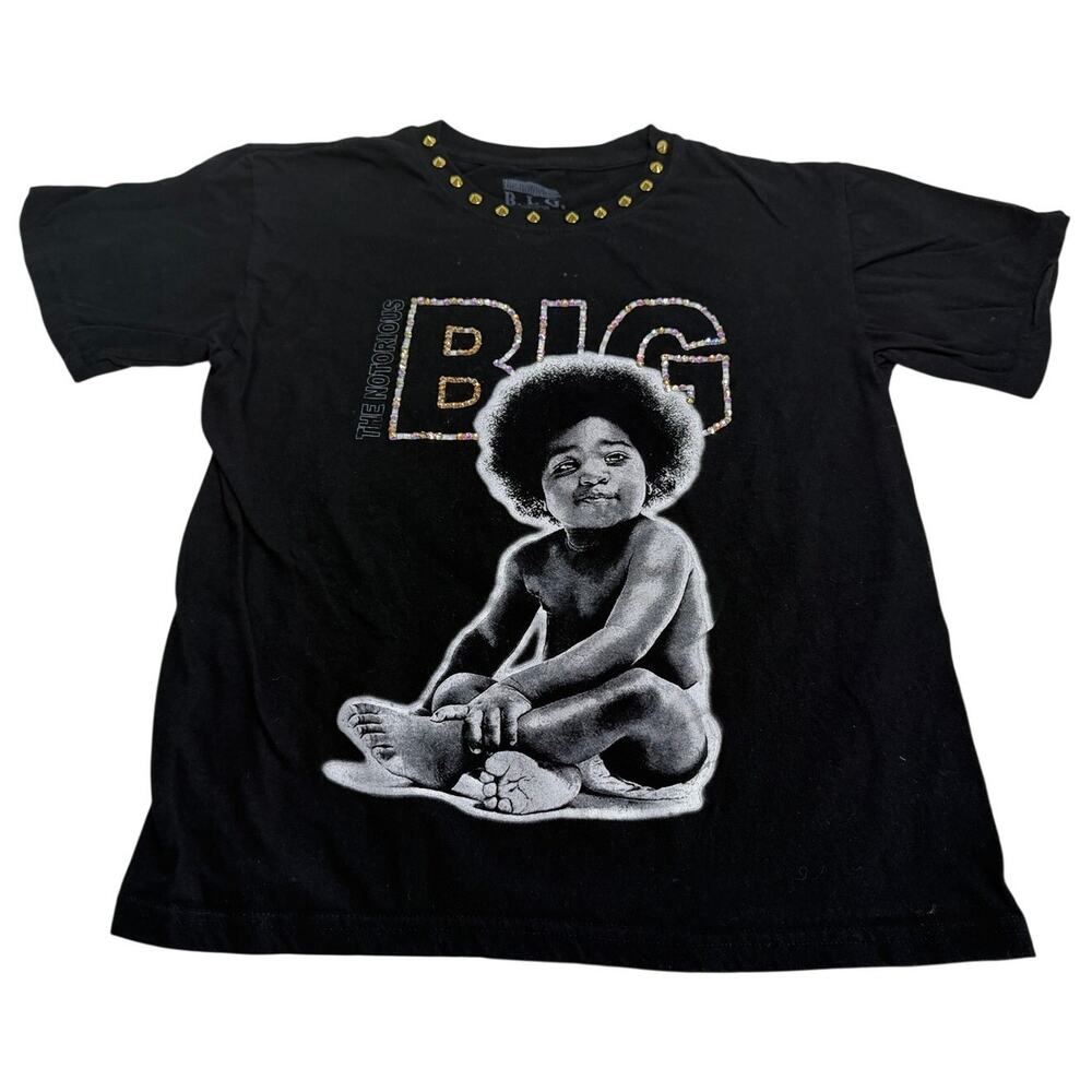 THE NOTORIOUS BIG B.I.G. LARGE SHIRT GRAPHIC TEE OFFICIALLY LICENSED RAP